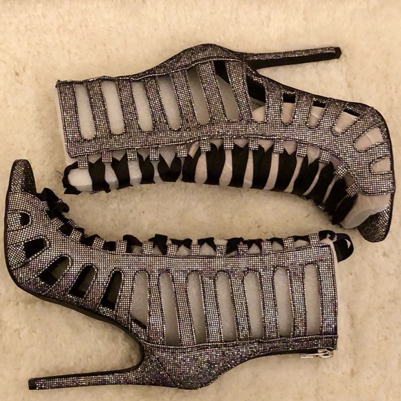 Steve Madden Caged Stiletto Heels - Picture 4 of 4